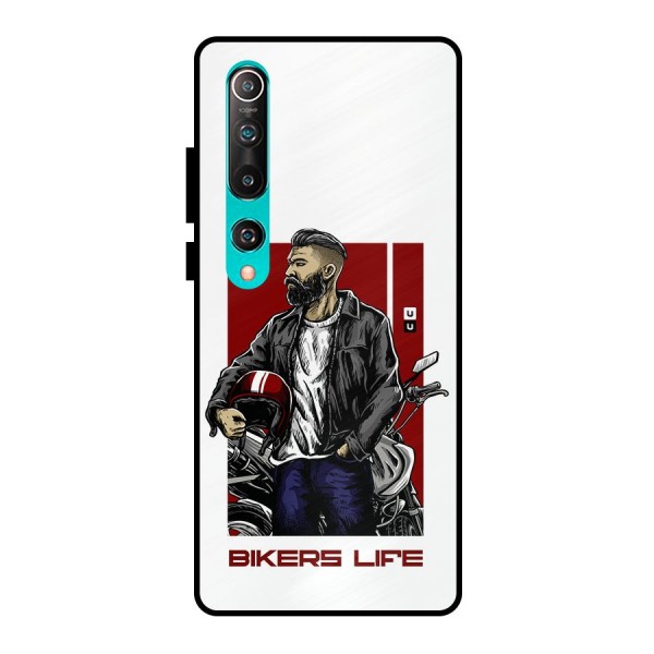 Biker Life Metal Back Case for Mi 10