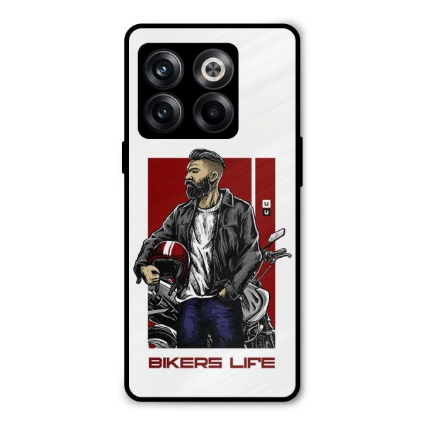 Biker Life Metal Back Case for OnePlus 10T