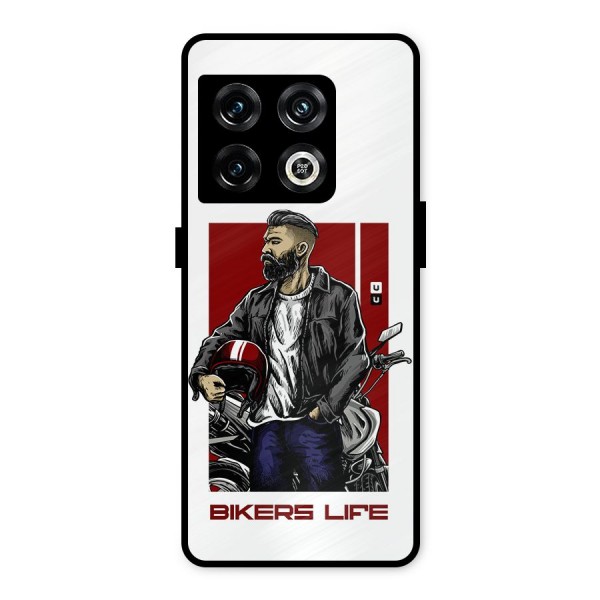 Biker Life Metal Back Case for OnePlus 10 Pro 5G