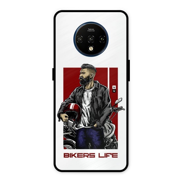 Biker Life Metal Back Case for OnePlus 7T