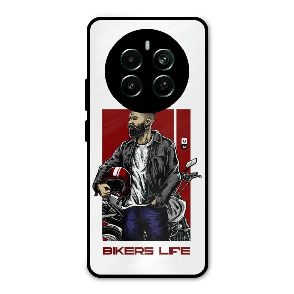 Biker Life Metal Back Case for Realme 12 Pro Plus