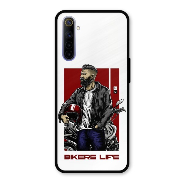 Biker Life Metal Back Case for Realme 6