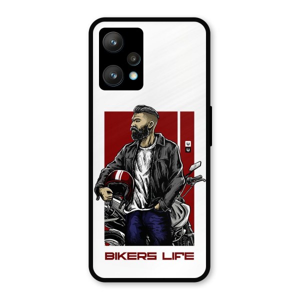 Biker Life Metal Back Case for Realme 9