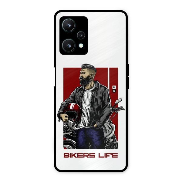 Biker Life Metal Back Case for Realme 9 Pro 5G