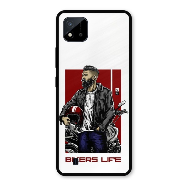 Biker Life Metal Back Case for Realme C11 2021