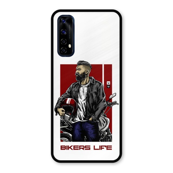 Biker Life Metal Back Case for Realme Narzo 20 Pro