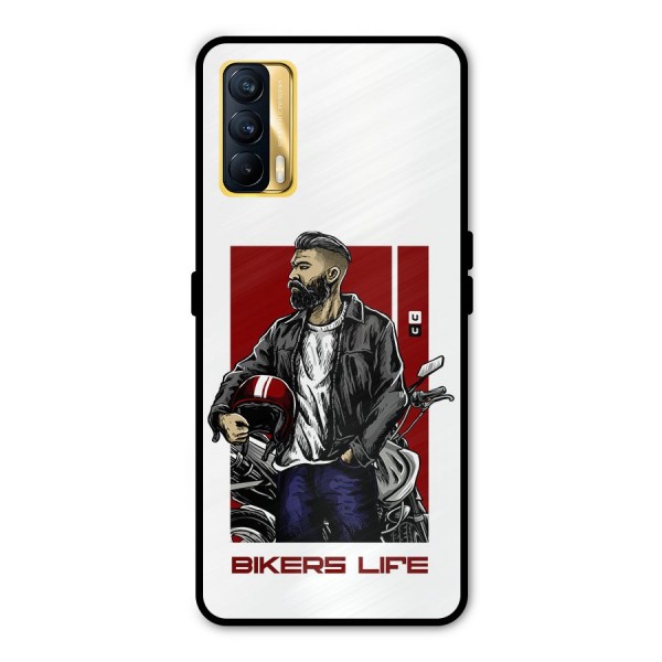 Biker Life Metal Back Case for Realme X7