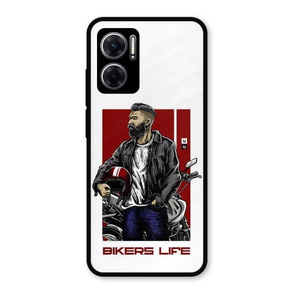 Biker Life Metal Back Case for Redmi 11 Prime 5G