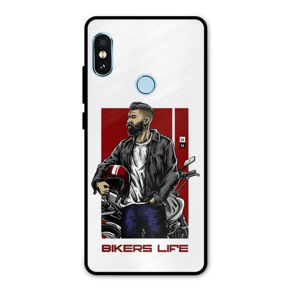 Biker Life Metal Back Case for Redmi Note 5 Pro