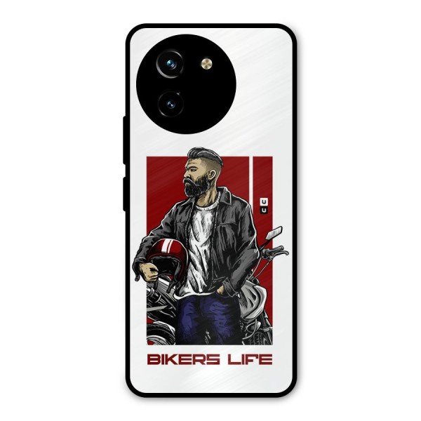 Biker Life Metal Back Case for Vivo T3x