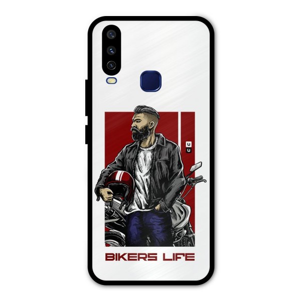 Biker Life Metal Back Case for Vivo U10