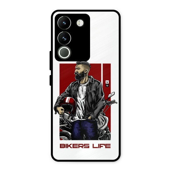 Biker Life Metal Back Case for Vivo Y200