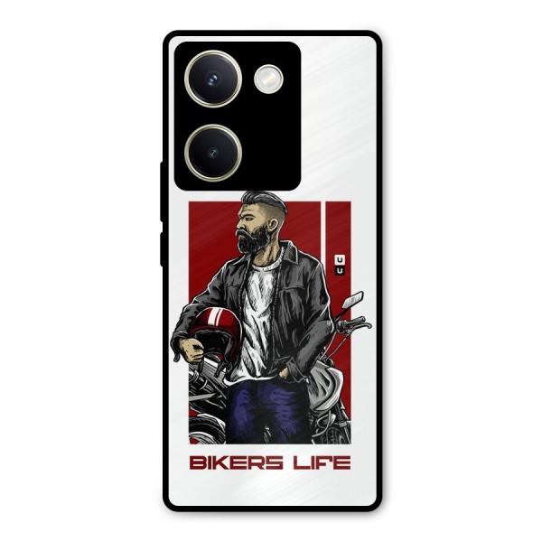 Biker Life Metal Back Case for Vivo Y200 Pro