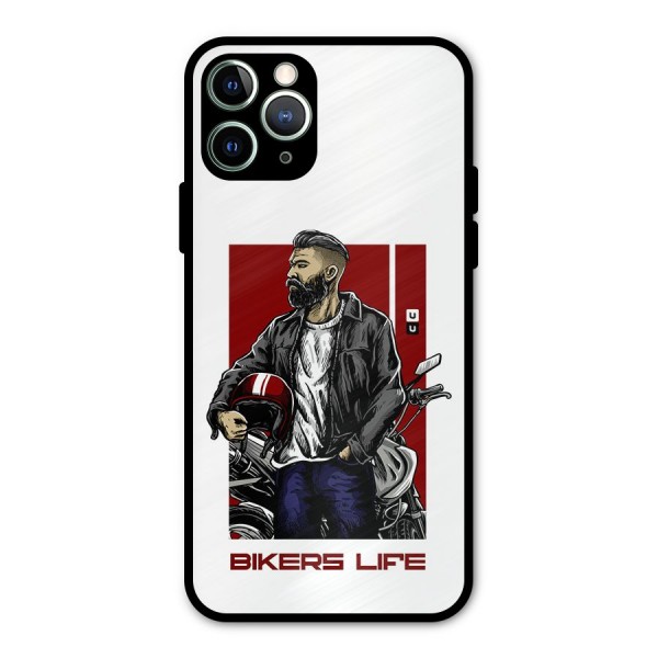 Biker Life Metal Back Case for iPhone 11 Pro Max