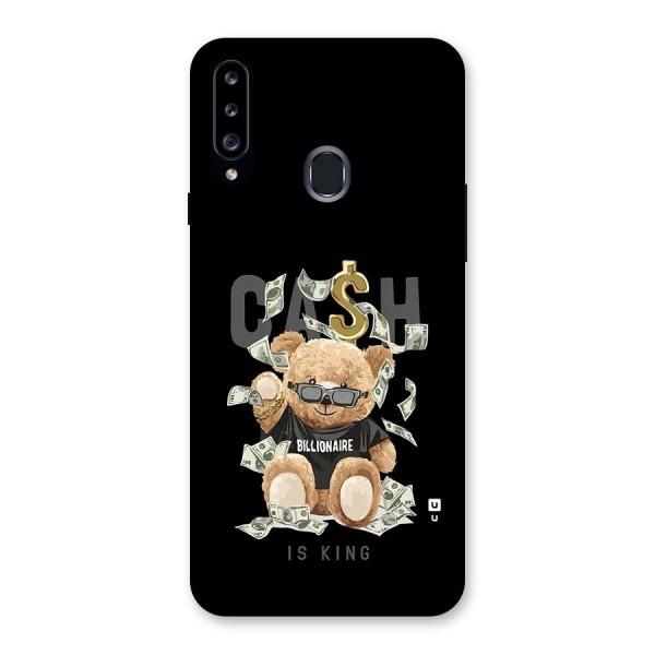 Billionaire Teddy Back Case for Galaxy A20s