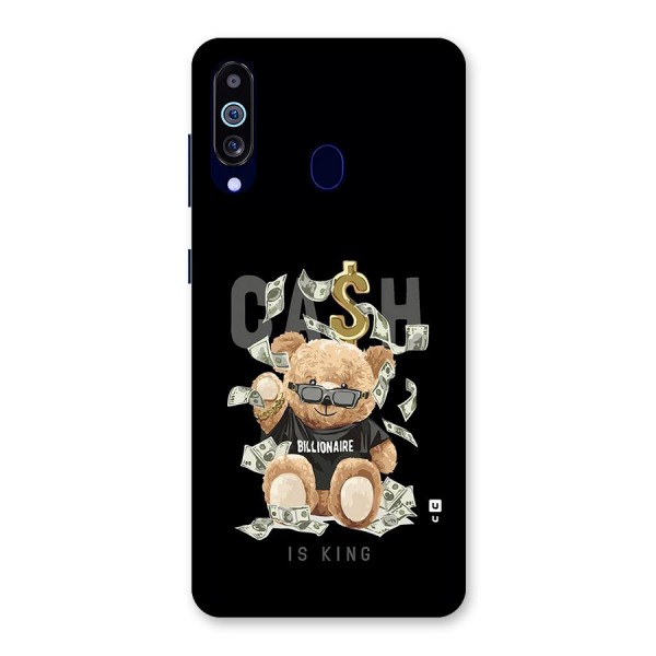 Billionaire Teddy Back Case for Galaxy A60