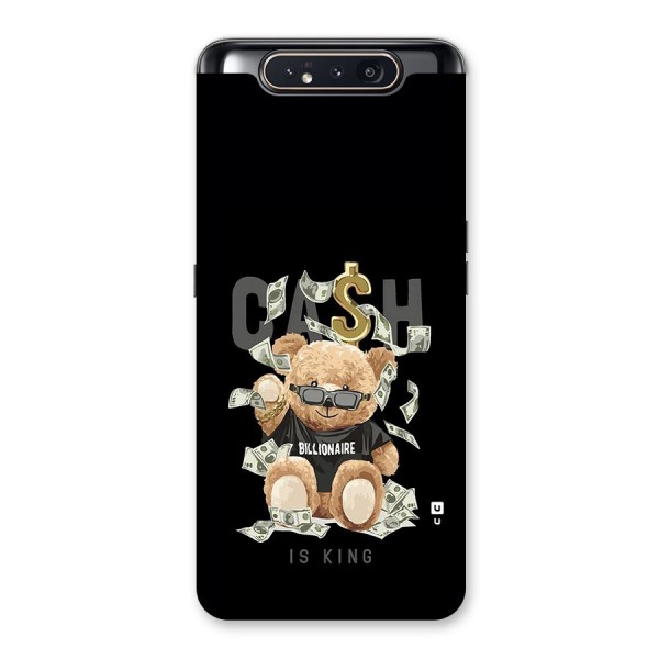 Billionaire Teddy Back Case for Galaxy A80