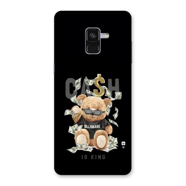 Billionaire Teddy Back Case for Galaxy A8 Plus