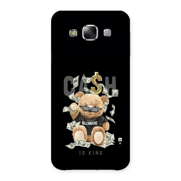 Billionaire Teddy Back Case for Galaxy E5