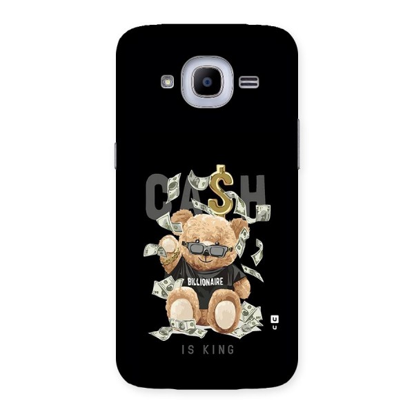 Billionaire Teddy Back Case for Galaxy J2 2016