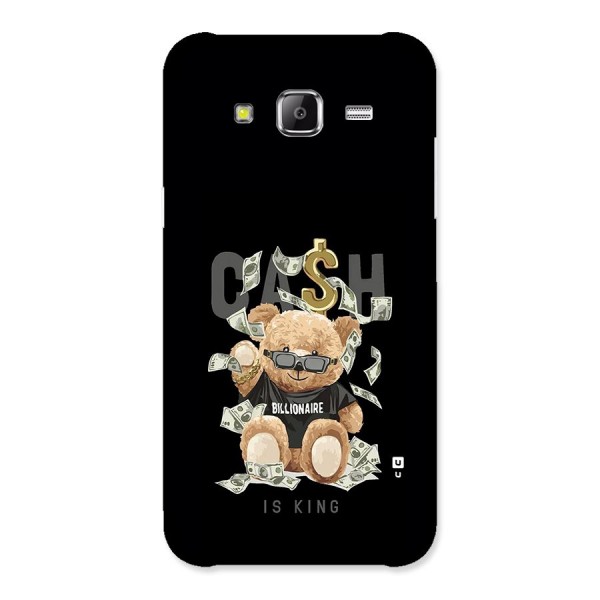 Billionaire Teddy Back Case for Galaxy J2 Prime