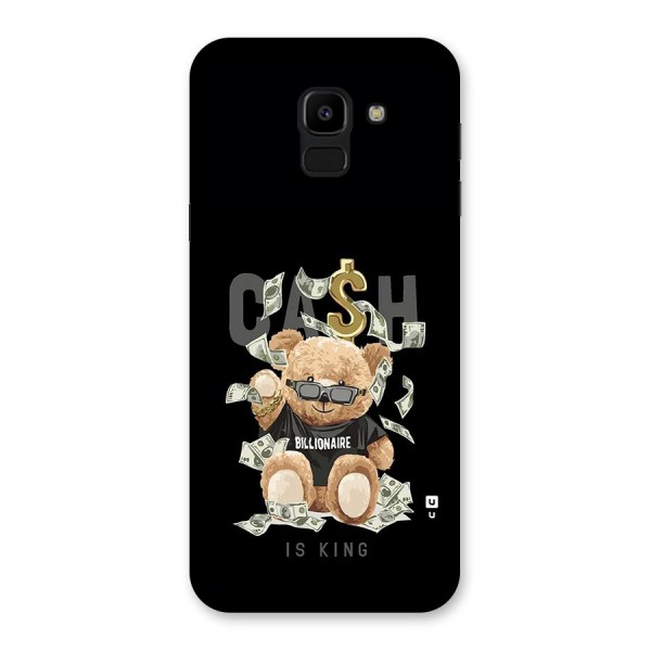 Billionaire Teddy Back Case for Galaxy J6