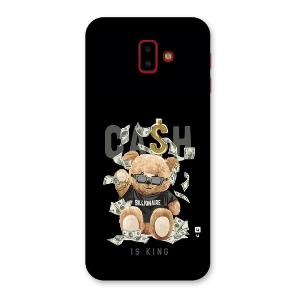 Billionaire Teddy Back Case for Galaxy J6 Plus