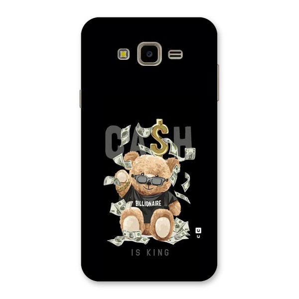 Billionaire Teddy Back Case for Galaxy J7 Nxt