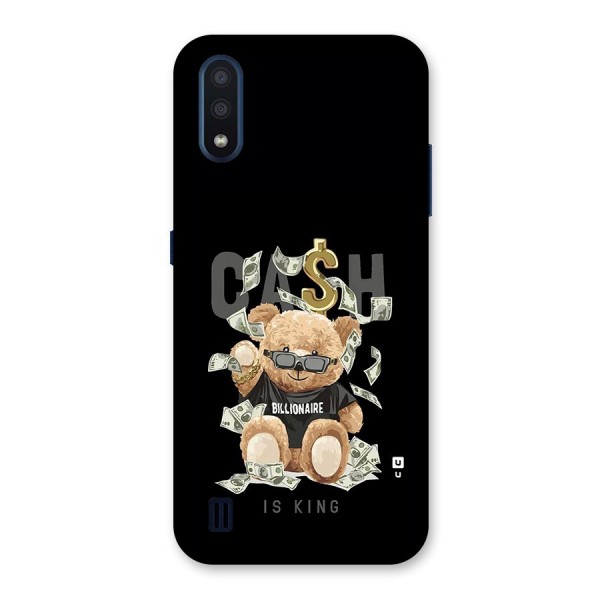 Billionaire Teddy Back Case for Galaxy M01