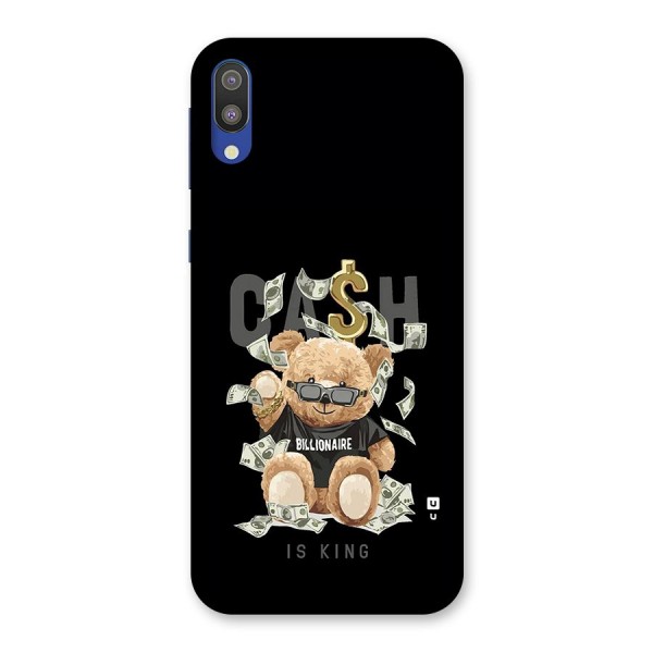 Billionaire Teddy Back Case for Galaxy M10