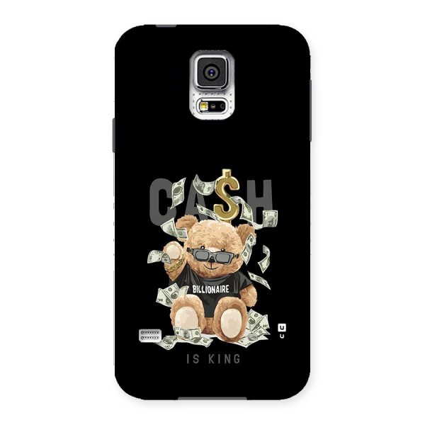 Billionaire Teddy Back Case for Galaxy S5