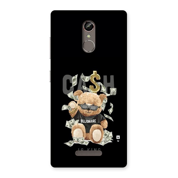 Billionaire Teddy Back Case for Gionee S6s