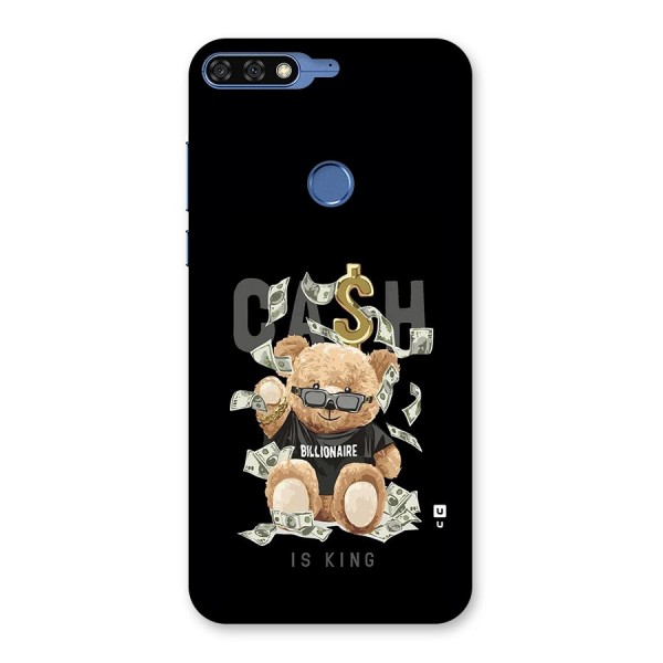 Billionaire Teddy Back Case for Honor 7C