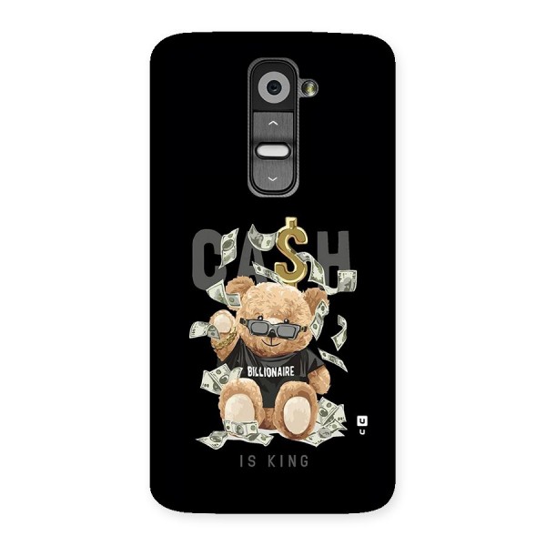 Billionaire Teddy Back Case for LG G2