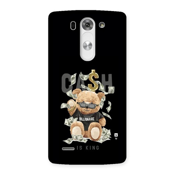 Billionaire Teddy Back Case for LG G3 Beat