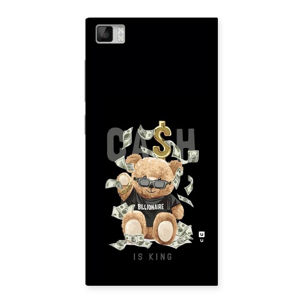 Billionaire Teddy Back Case for Mi3