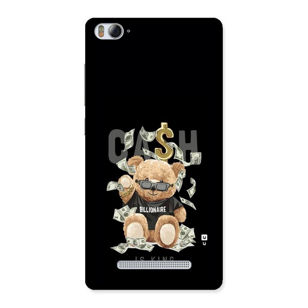 Billionaire Teddy Back Case for Mi4i