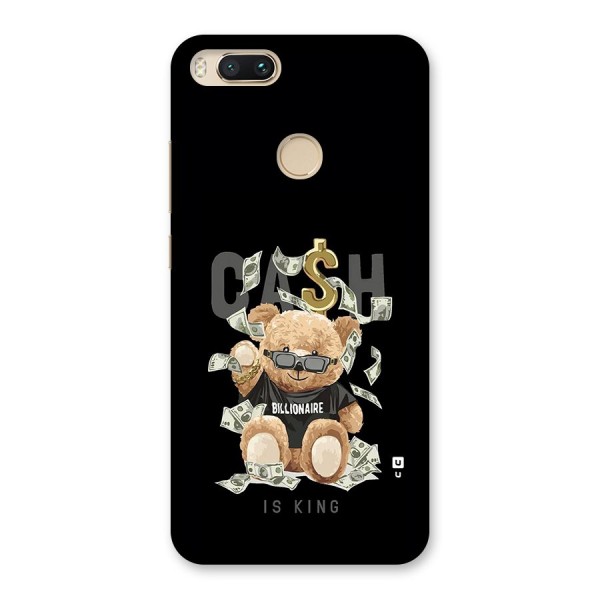 Billionaire Teddy Back Case for Mi A1