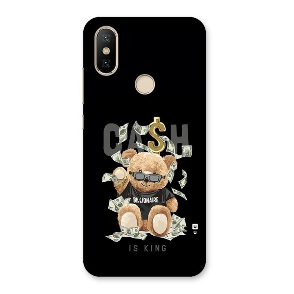 Billionaire Teddy Back Case for Mi A2