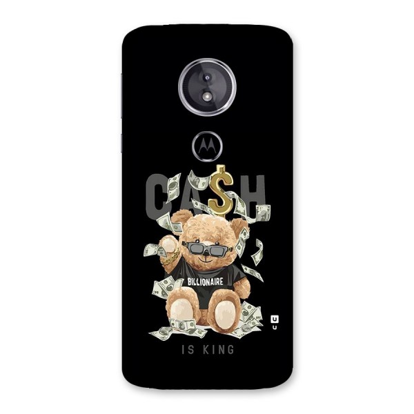 Billionaire Teddy Back Case for Moto E5