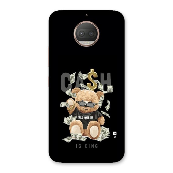 Billionaire Teddy Back Case for Moto G5s Plus