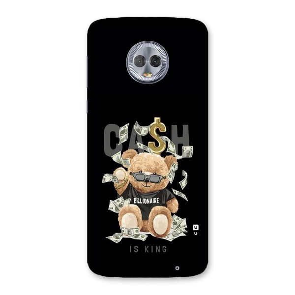 Billionaire Teddy Back Case for Moto G6 Plus