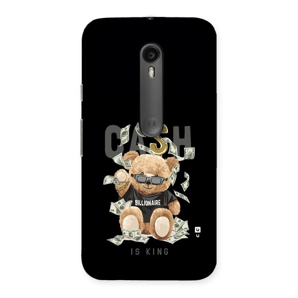 Billionaire Teddy Back Case for Moto G Turbo