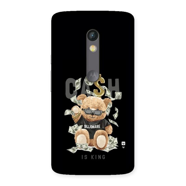 Billionaire Teddy Back Case for Moto X Play