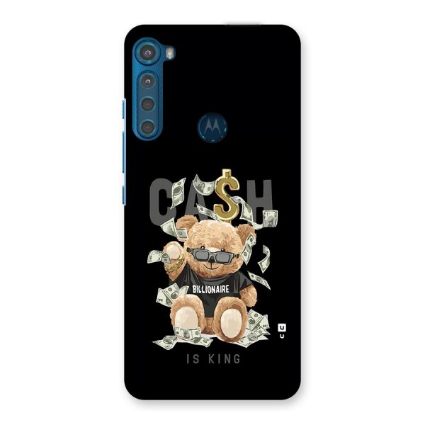 Billionaire Teddy Back Case for Motorola One Fusion Plus