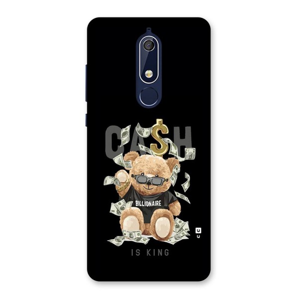 Billionaire Teddy Back Case for Nokia 5.1