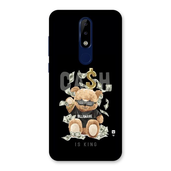 Billionaire Teddy Back Case for Nokia 5.1 Plus