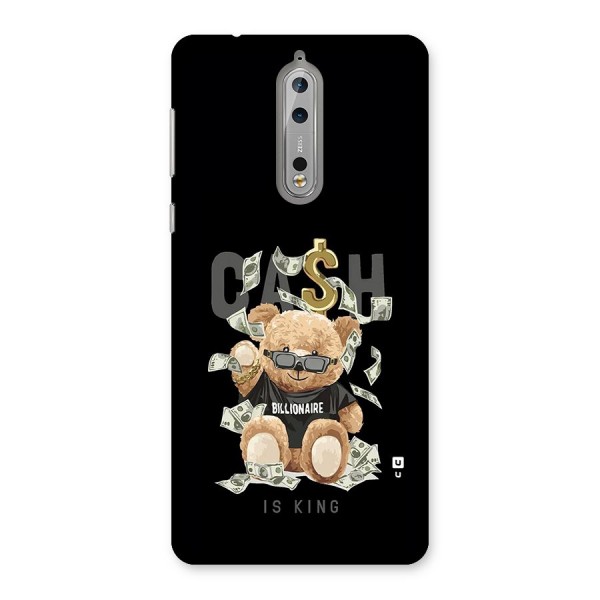 Billionaire Teddy Back Case for Nokia 8