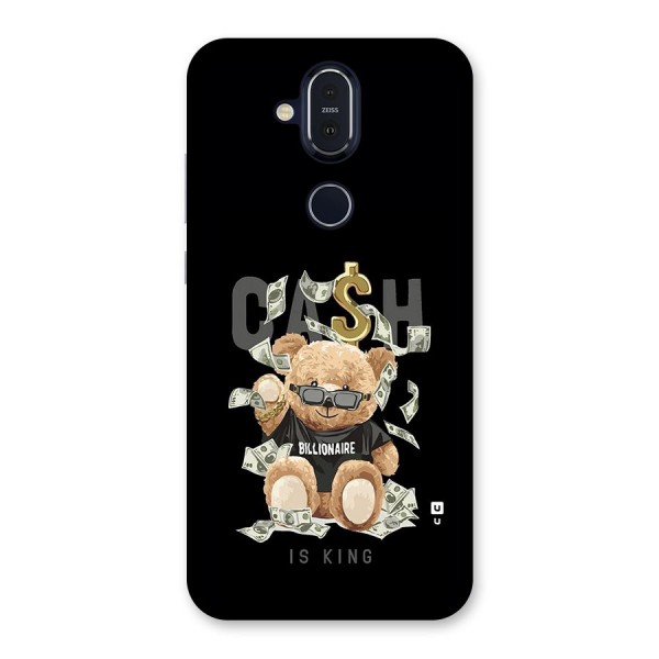 Billionaire Teddy Back Case for Nokia 8.1