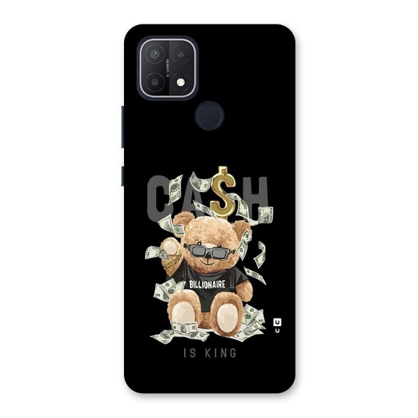 Billionaire Teddy Back Case for Oppo A15